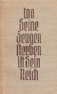 Buch Wo seine Zeugen sterben