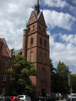 Herz Jesu Church in Lübeck © Fiebig