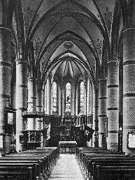 Innenansicht Herz Jesu Lübeck